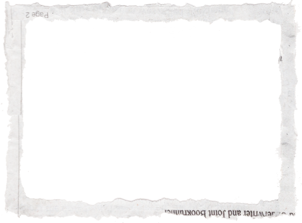 Rectangle Ripped Paper Style Frame